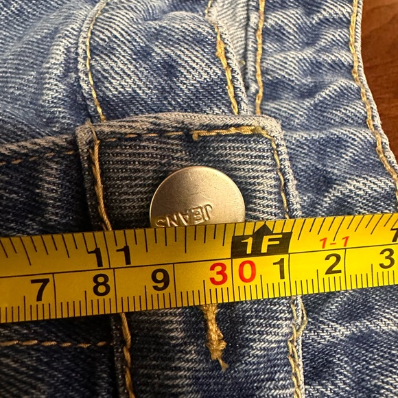 SHEIN Blue Distressed High Rise Jeans - Picture 11 of 12